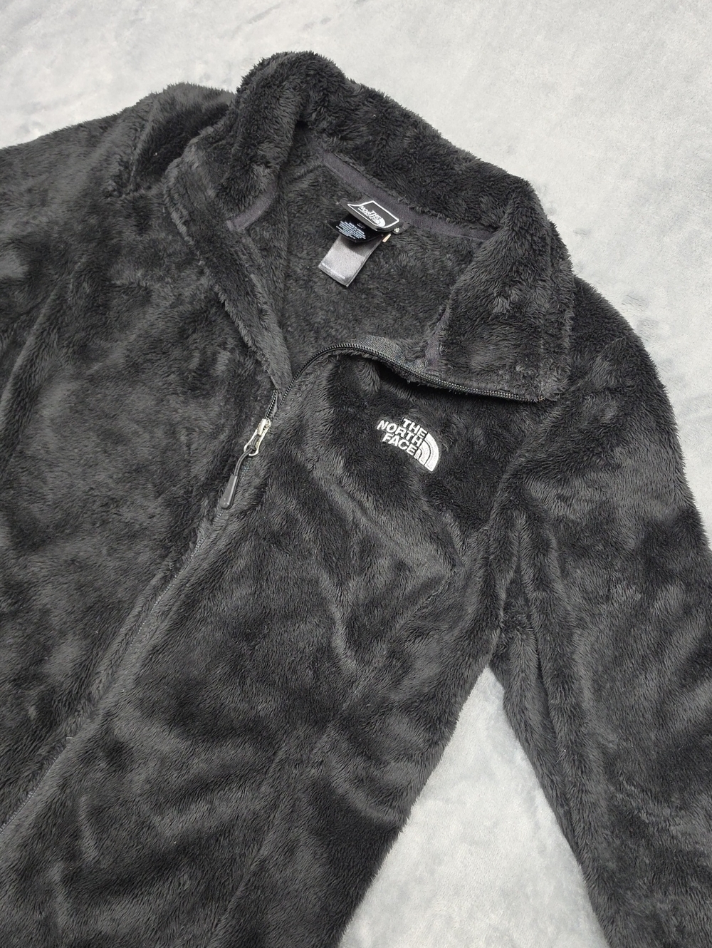 The North Face Women's Dark Gray Plush Fleece Utility Jacket